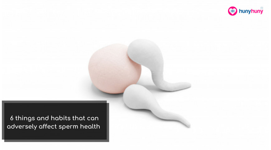 Things and habits that can adversely affect sperm health